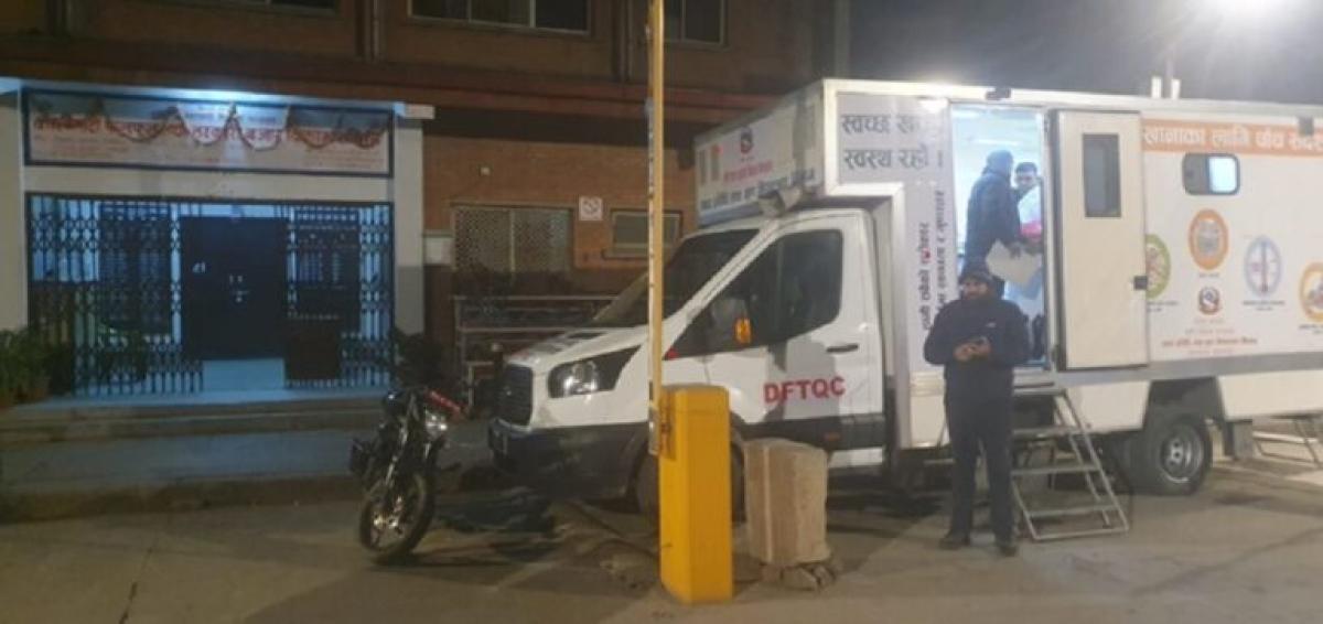 कालीमाटी तरकारी तथा फलफूल बजारमा एकैदिन १०८ गाडीका तरकारीको विषादी परीक्षण