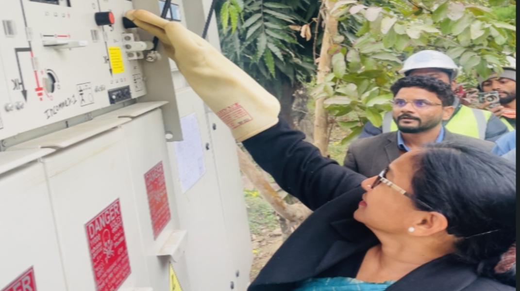 भरतपुरमा भूमिगत विद्युतीकरणको परीक्षण सुरु