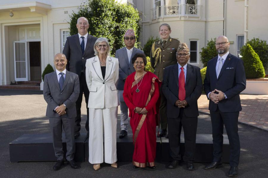 Ambassador Chitralekha Yadav presented Letters of Credence to Her Excellency
