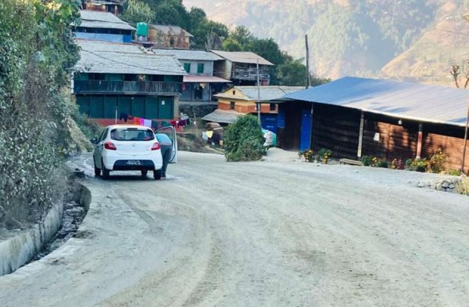 चौबिस वर्षपछि सडक स्तरोन्नति