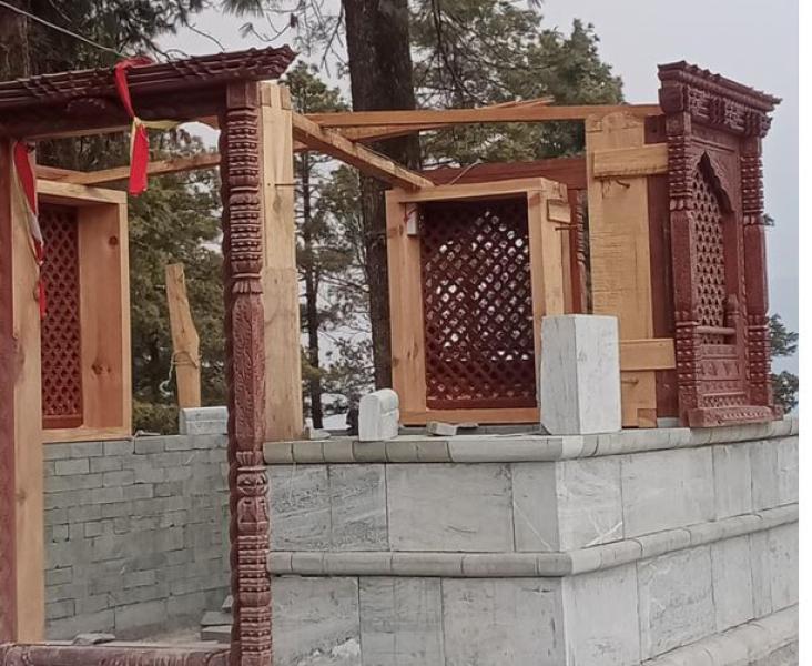 मालिका भगवती मन्दिर पुनर्निर्माण थालियो