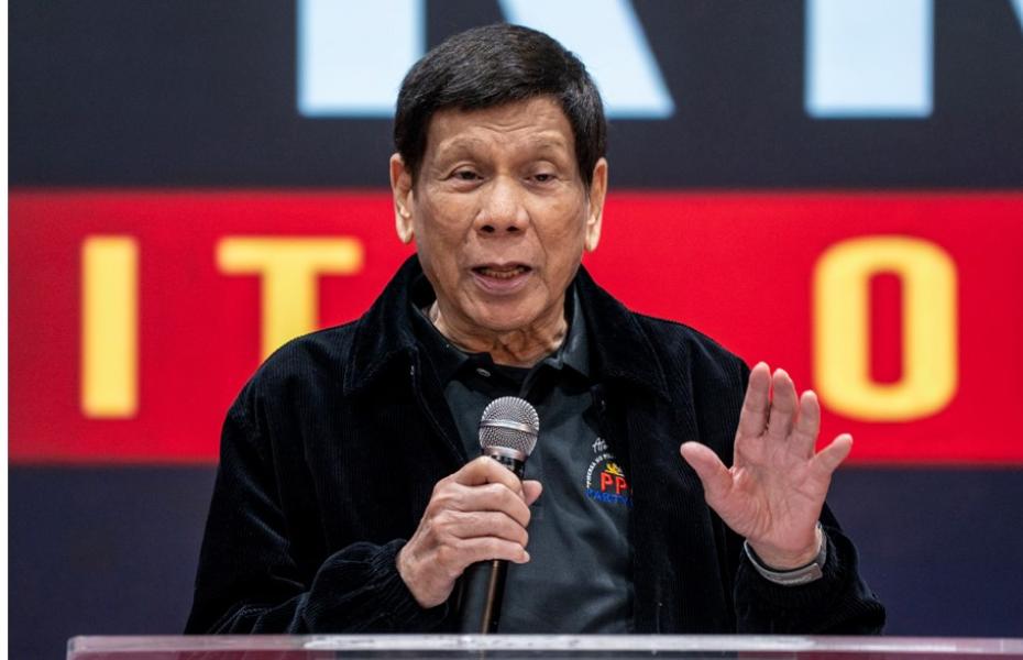 फिलिपिन्सका पूर्वराष्ट्रपति डुटेर्टे लागुऔषध हत्या प्रकरणमा आइसिसीको वारेन्टमा पक्राउ