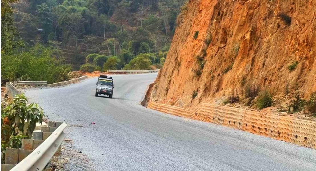 कालीगण्डकी करिडोरको बागलुङ खण्डमा दश किलोमिटर कालोपत्र