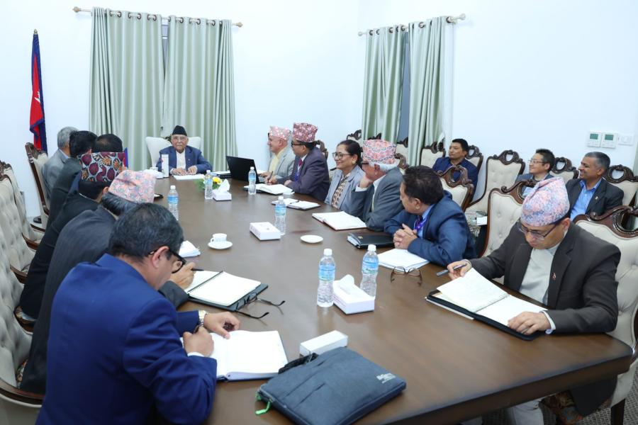 उत्पादन, उत्पादनकत्व र उद्यमशीलता वृद्धि गरी गरिबी निवारणलाई पहिलो प्राथमिकतामा : प्रधानमन्त्री