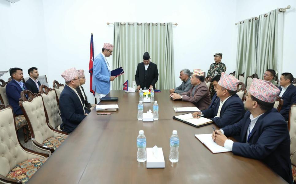 केयूका उपकुलपति वाग्लेले लिए शपथ