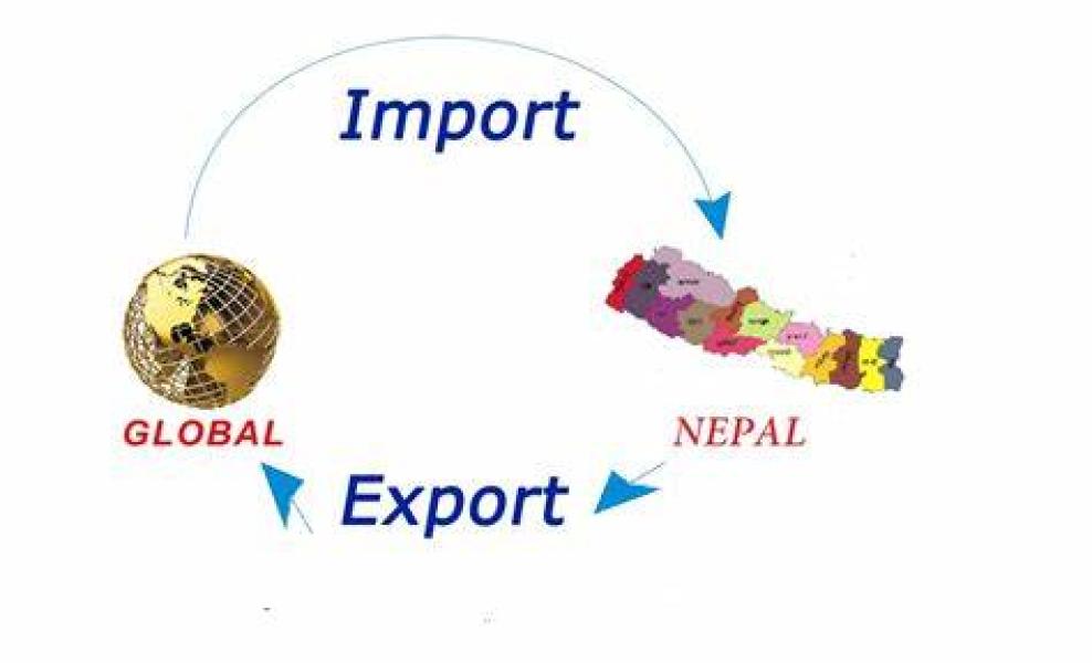 नेपालको निर्यात व्यापार ५७ प्रतिशत बढ्यो