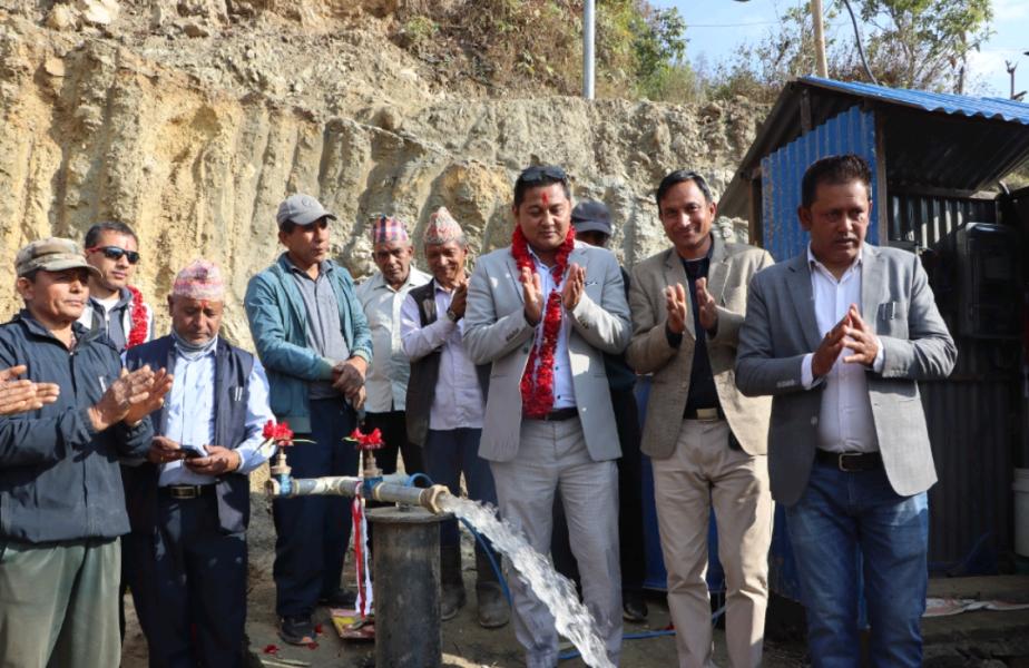 लामीचौरमा ४२ वर्षपछि खानेपानी सुविधा