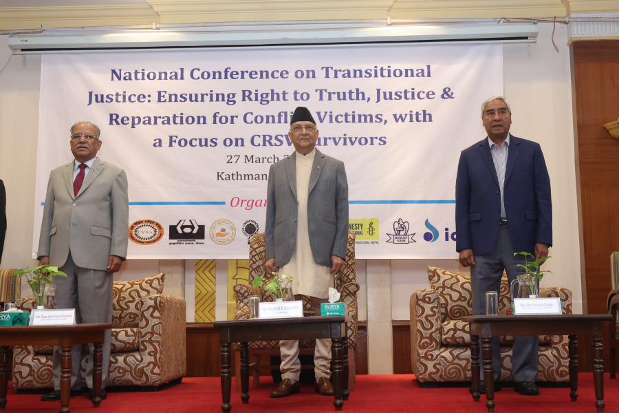 सङ्क्रमणकालीन न्यायसम्बन्धी कामलाई सफल बनाउन सरकार प्रयत्नशील छ  : प्रधानमन्त्री