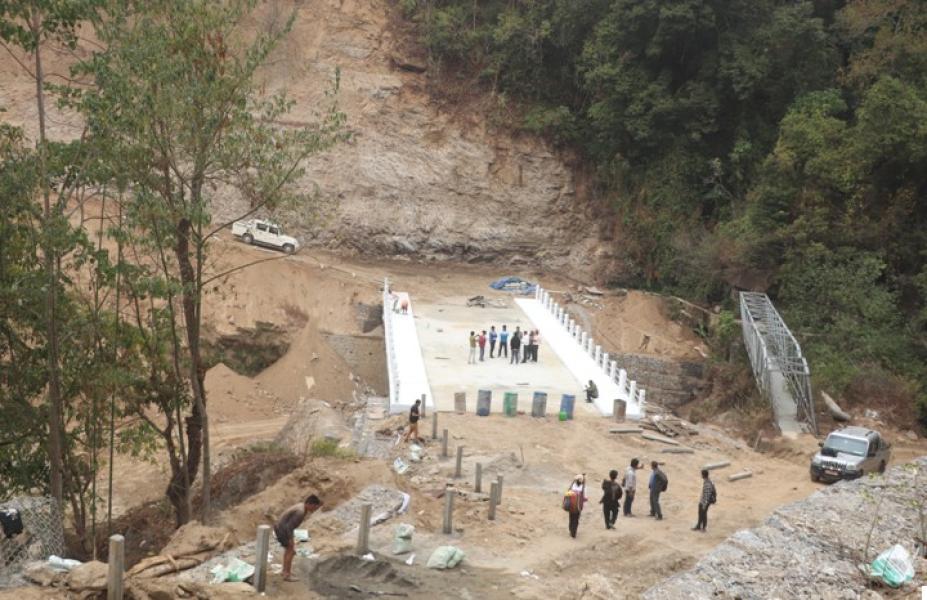 तीन करोड लागतमा बन्यो लेगुवा खोला पक्की पुल