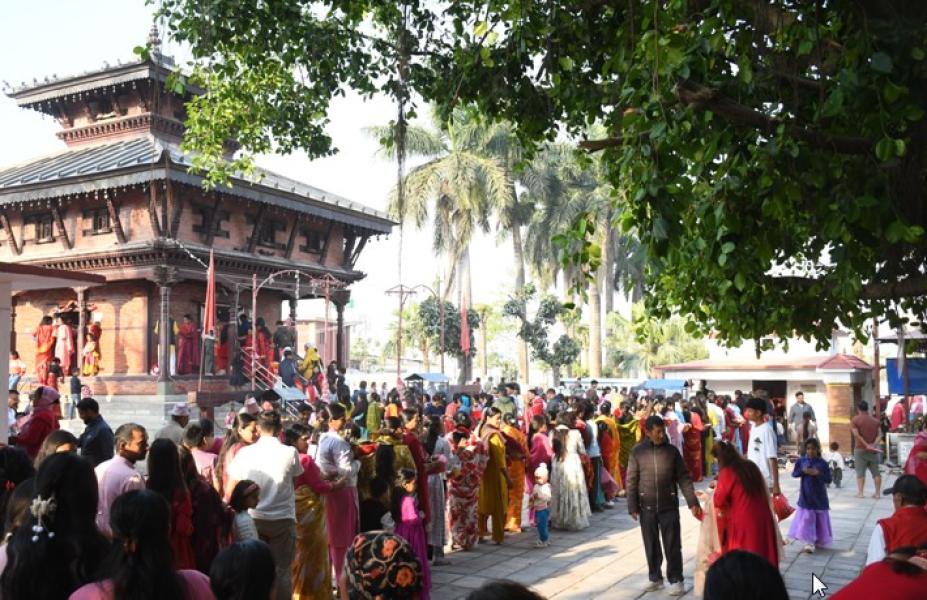 चैते दसैँ : देशभरका शक्तिपीठमा भक्तजनको बिहानैदेखि भीड