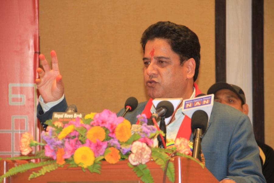 चीनसँगको व्यापार घाटा घटाउनुपर्नेमा मन्त्री भण्डारीको जोड