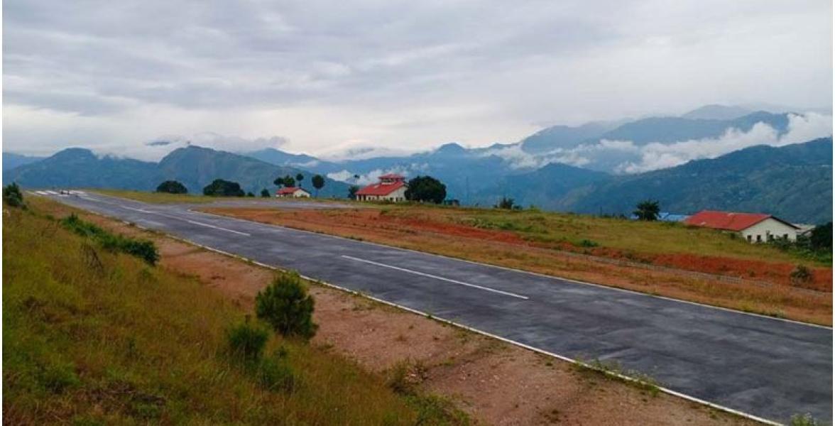 उद्घाटन गरेको पाँच वर्ष बित्यो, अझै नियमित उडानको टुङ्गो छैन लामीडाँडा विमानस्थलमा