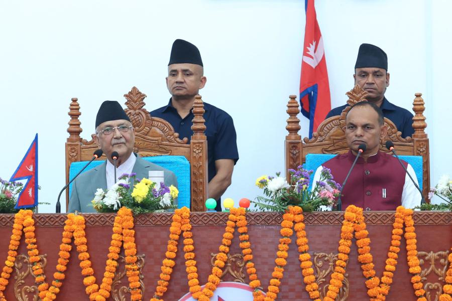 संविधानमा उचित संशोधनका लागि समिति बनाएर काम गर्छाैँ :  प्रधानमन्त्री