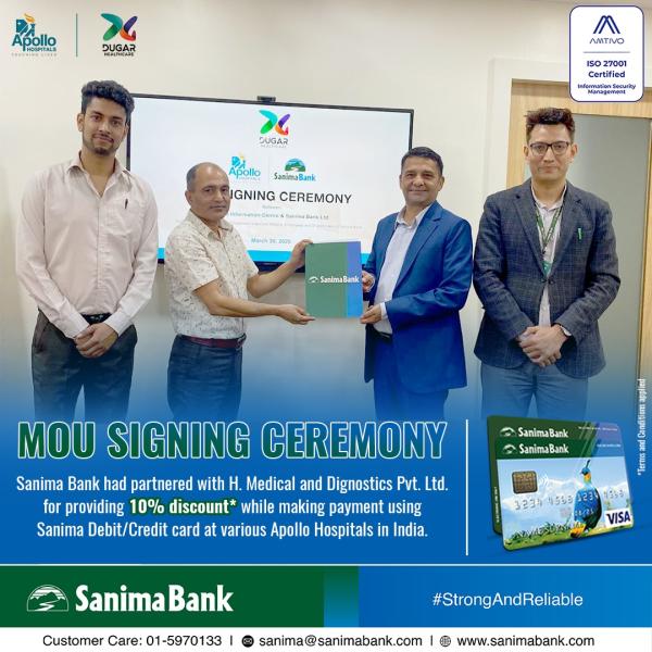 Attractive Discount to Sanima Cardholders at Apollo Hospitals, India