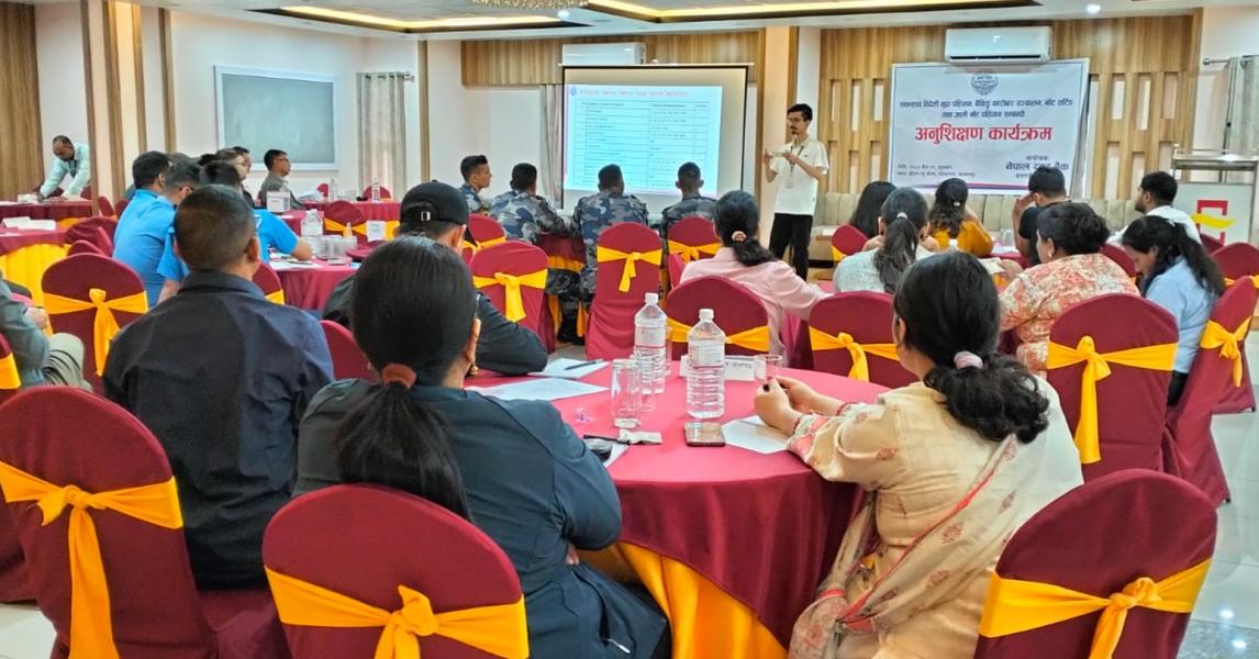 नक्कली नोट पहिचानका लागि वित्तीय संस्थाका कर्मचारीलाई अभिमुखीकरण