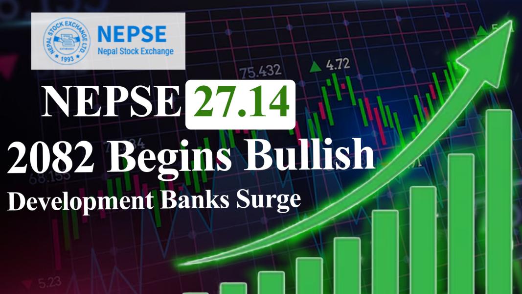 NEPSE Rallies on New Year’s Day as Development Banks Hit Circuit