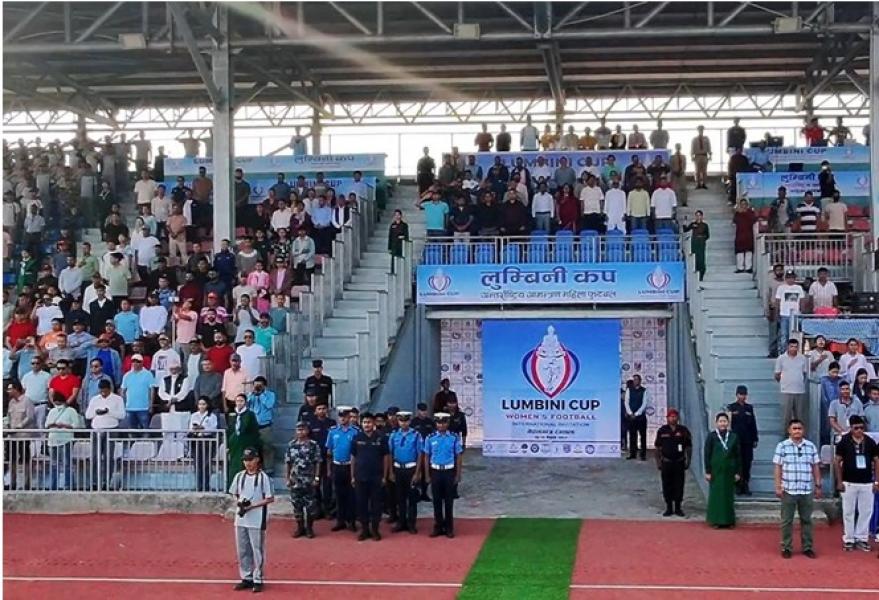 छ वर्षपछि नेपालगञ्ज रङ्गशालामा खेलकुदको रौनक