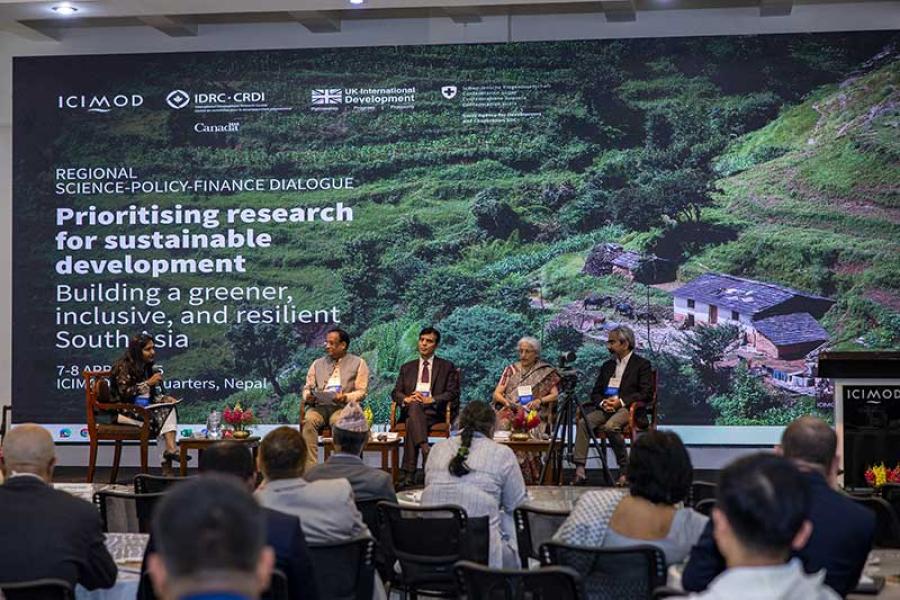 Regional science-policy finance dialogue calls for stronger research and policy integration to build a greener, inclusive and resilient South Asia