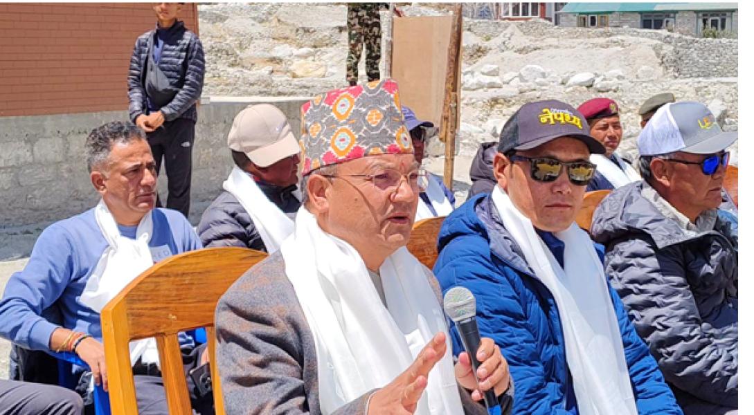 सरकारले थामे बस्तीको पुनःनिर्माण गर्ने