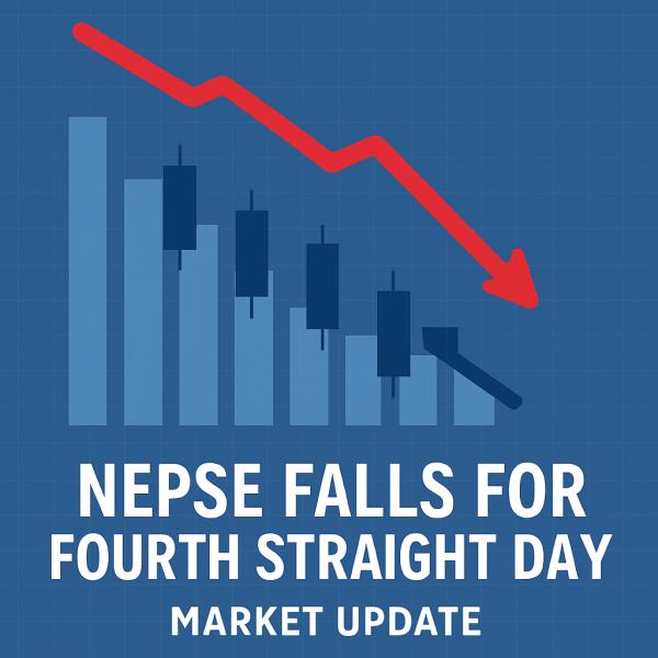 NEPSE Declines for Fourth Consecutive Session Amidst Investor Caution