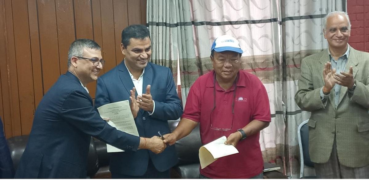 स्वास्थ्य मन्त्रालय र आविष्कार केन्द्रबीच सम्झौता