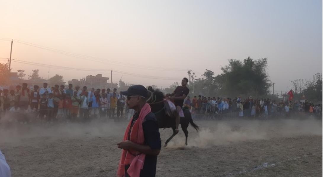 संस्कृति जोगाउन घोडा दौड