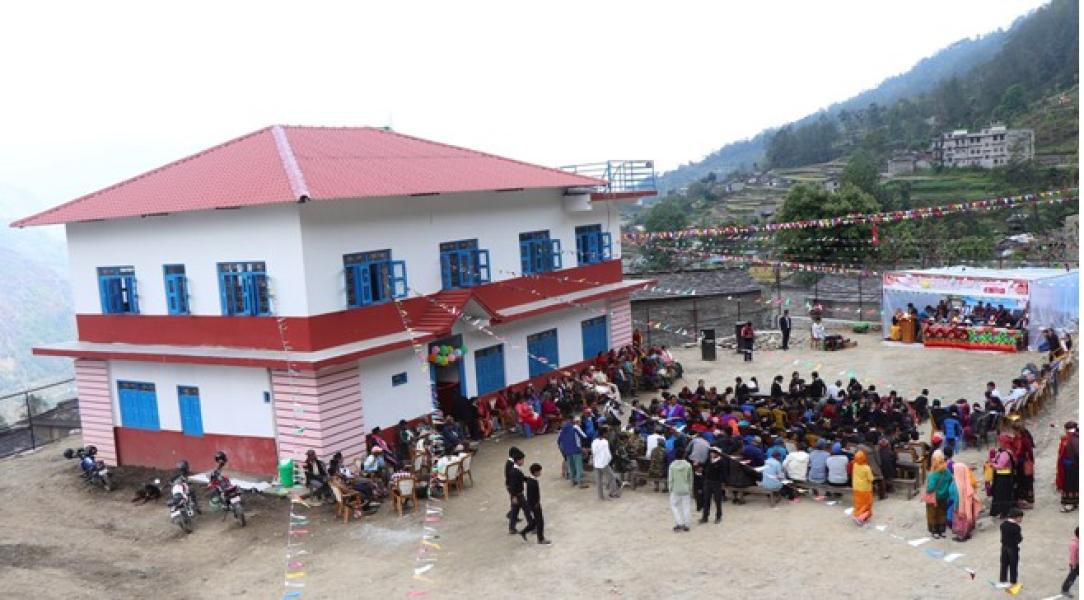 रु एक करोड ४८ लाखको लागतमा झिँमा वडा कार्यालय भवन निर्माण