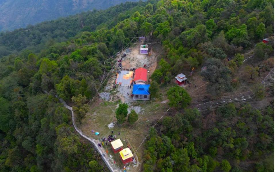 ध्यानका लागि प्रभुचेलामा बन्यो पूर्वाधार