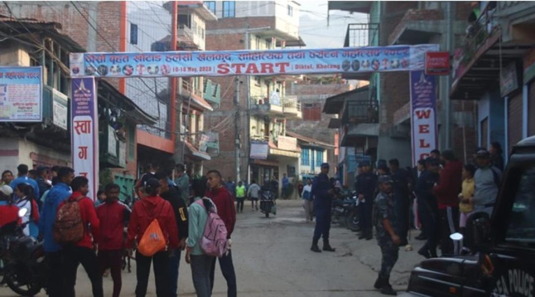 खोटाङमा खेलकुद, साहित्यिक तथा पर्यटन महोत्सव आजदेखि