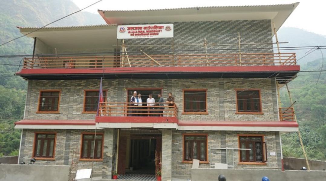 जलजलाको आफ्नै भवनबाट कार्यालय सञ्चालन