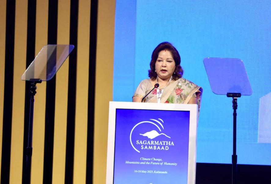 हामी जलवायु परिवर्तनका नकारात्मक असरहरूको भारी बोझ सामना गर्न बाध्य छौ : मन्त्री राणा