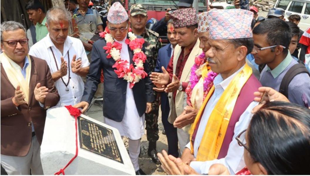 एकतिस वर्षपछि महुरे–फोक्सिङटार सडक कालोपत्र हुँदै