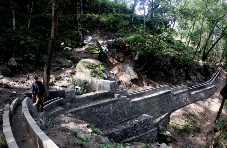 श्रमदानमा ओडारे–भण्डारे सिँचाइ कुलो निर्माण