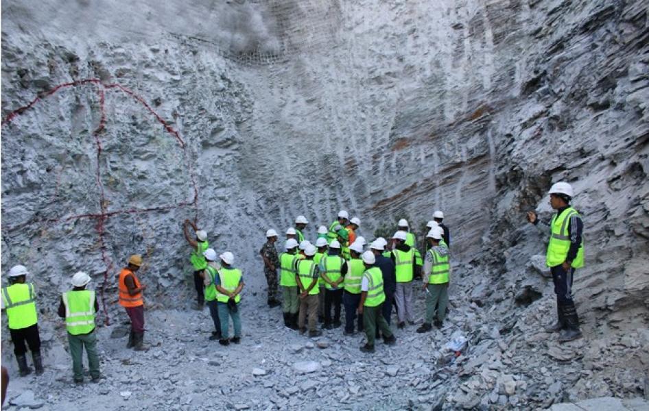 माथिल्लो म्याग्दी–१ जलविद्युत् आयोजना निर्माण धमाधम