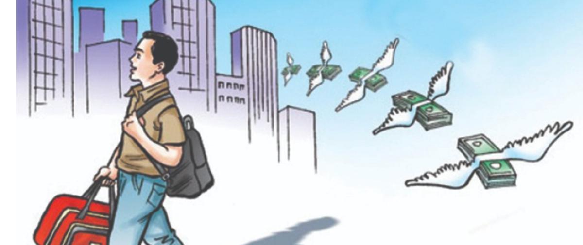 दशमहिनामा भित्रीयाे साँढे १३ खर्ब रेमिट्यान्स