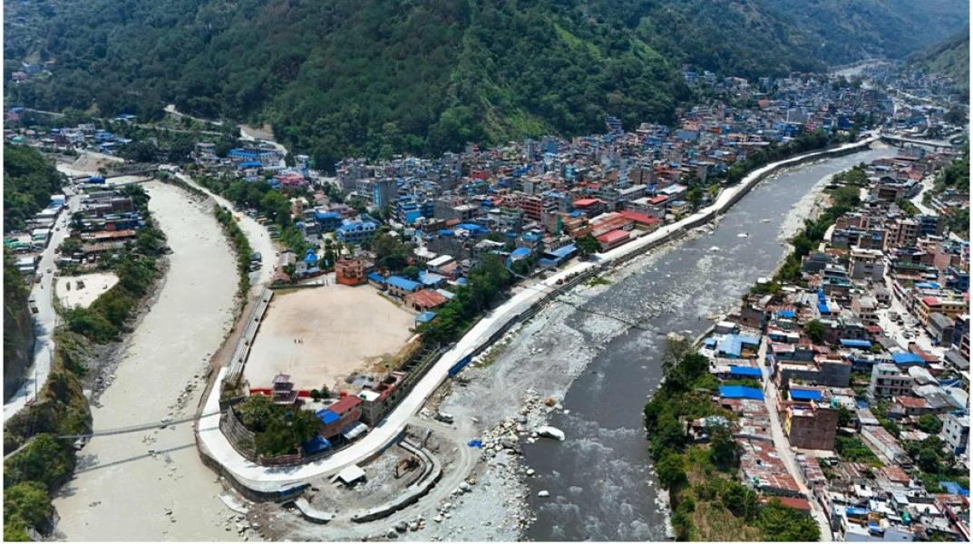 ‘चक्रपथ स्तरोन्नतिपछि चिटिक्क देखियो बेनीबजार’