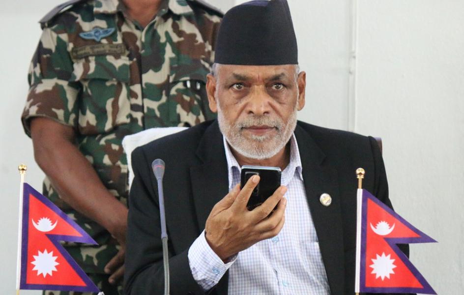 कृषि अनुदानको रकम लगेर काम नगर्नेहरूलाई कारबाही : कृषि  मन्त्री रामनाथ अधिकारी