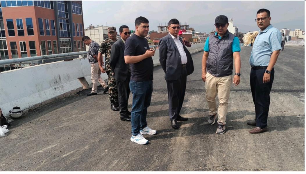 चार दिनपछि फ्लाइओभरबाटै गाडी चल्ने