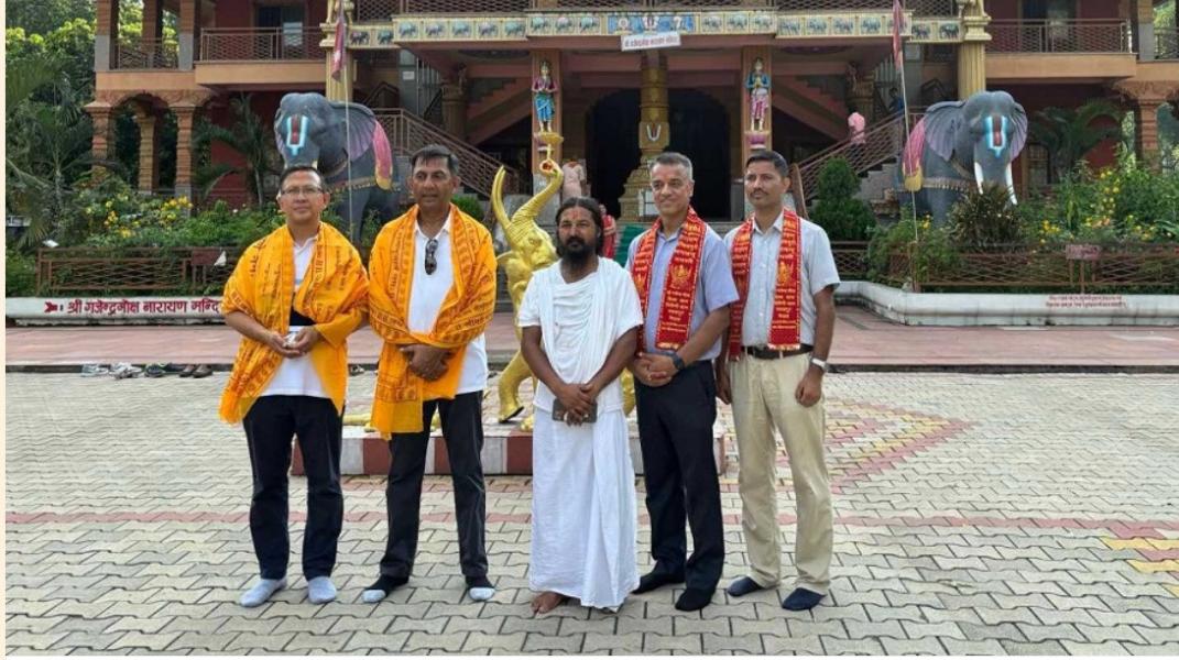 अखण्ड ज्योति बाबा स्वामी श्रीजी च्यारिटेबल ट्रस्टलाई सहयोग