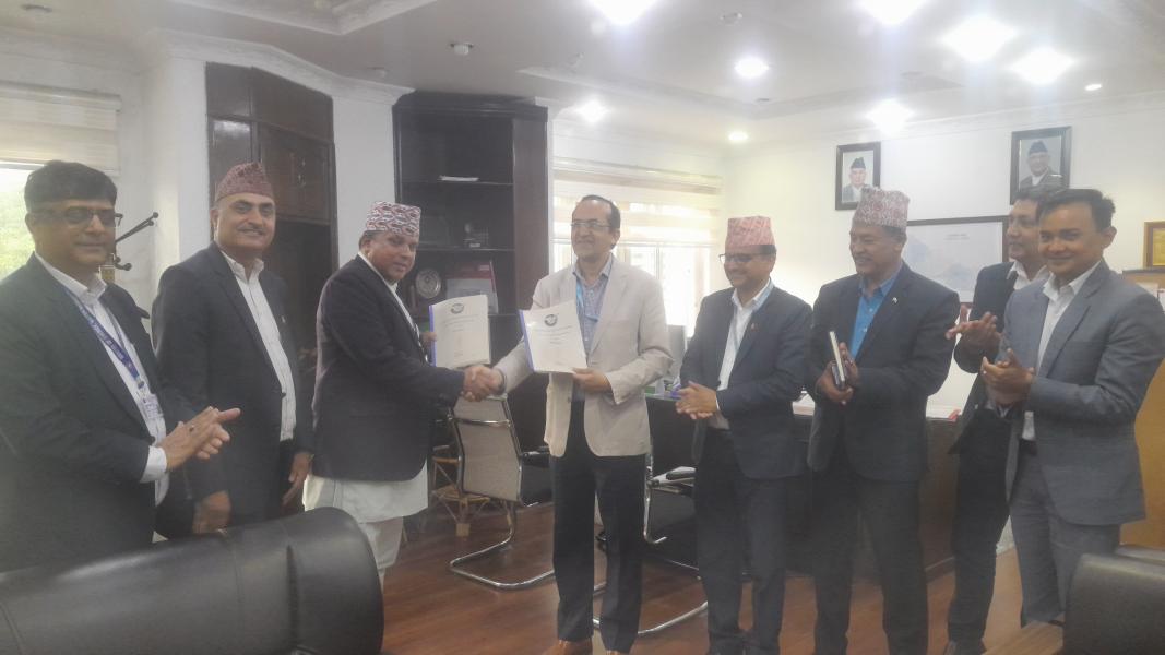 जलविद्युत् लगानीमा तीव्रता: ऊर्जा मन्त्रालय र एचआईडीसीएलबीच कार्यसम्पादन करार