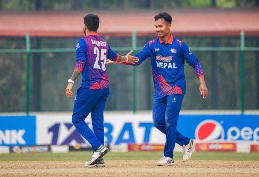 सन्दीप लामिछाने र ललित राजबंशीको विग ब्यास लिगको खे्लाडी छनोटको ड्राफ्टमा