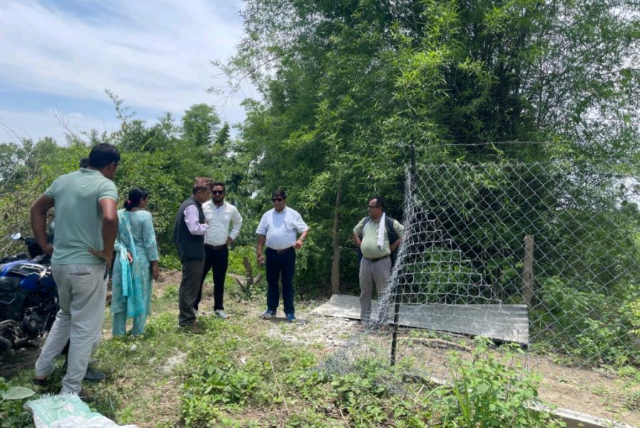 कैलालीमा ‘मेस वायर’ तारजाली निर्माण