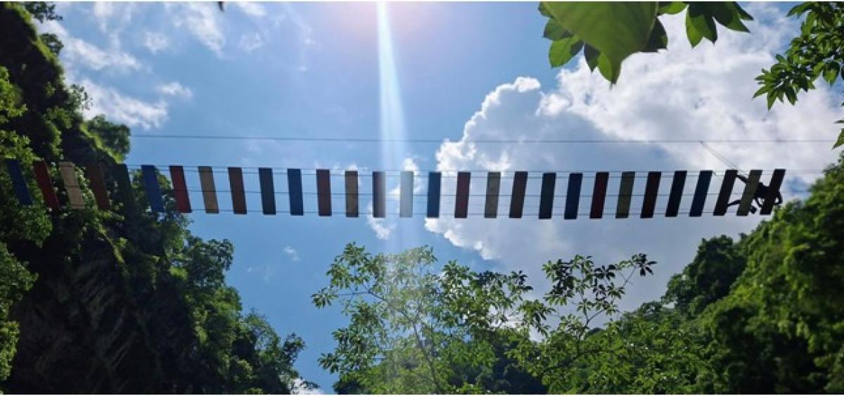 ऐनापहरामा स्काइ वाक निर्माण अन्तिम चरणमा