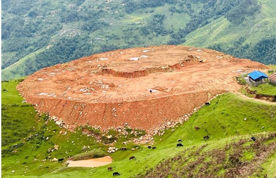 क्रिकेटर लामिछानेको सम्मानमा रङ्गशाला बन्दै