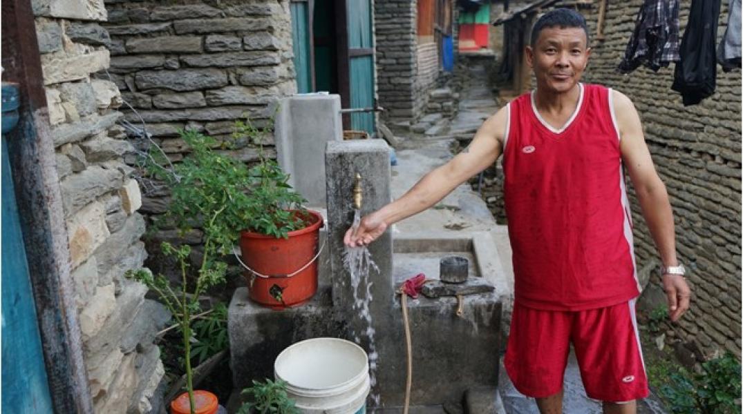 नौ सय घरमा खानेपानी सुविधा