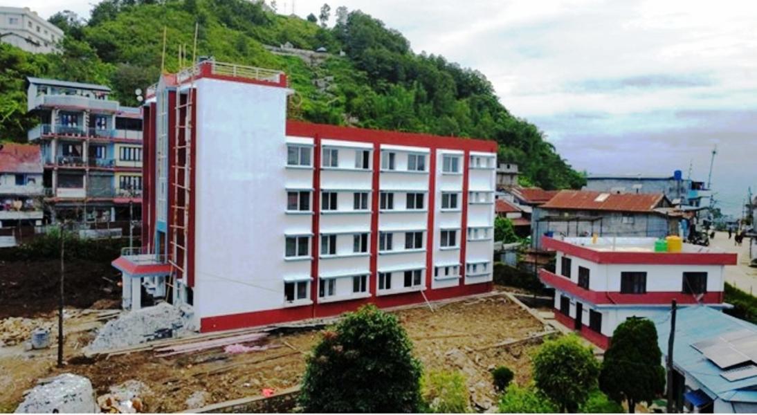 सात करोड लागतमा पालिका भवन निर्माण हुँदै