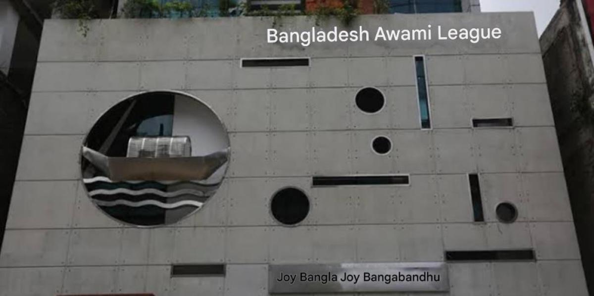 ज्ञात समूहद्वारा राजधानी ढाकामा रहेको बङ्गलादेश अवामी लिगको मुख्यालय कब्जा गर्ने प्रयास