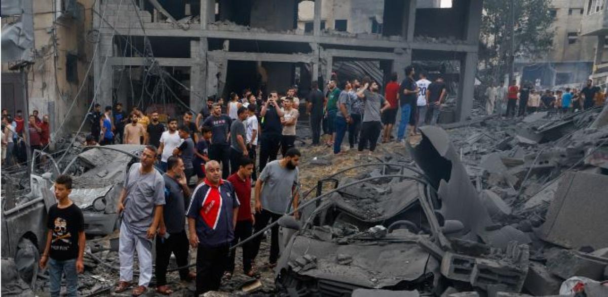 गाजा पट्टीका विभिन्न क्षेत्रमा इजरायली आक्रमणमा २० जनाको मृत्यु