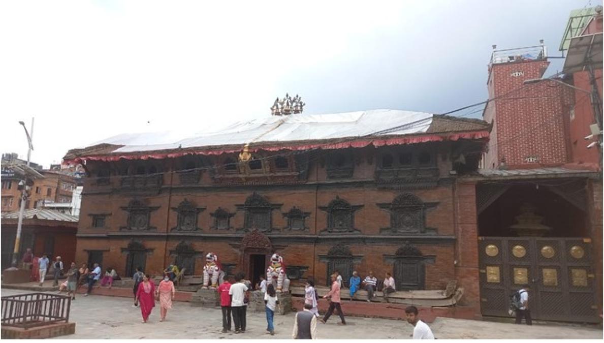 भूकम्पको दश वर्ष : अझै पाल र टेकोको भरमा कुमारी घर