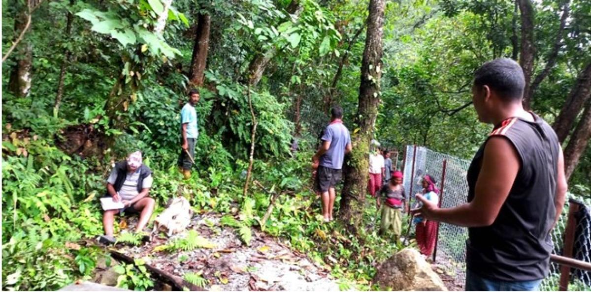 पर्यटकीयस्थल गङ्गा खोला संरक्षण गर्न श्रमदान अभियान